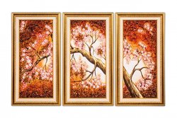 Triptych “Cherry tree”