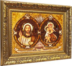 Icon of the Blessed Virgin Mary and Jesus Christ
