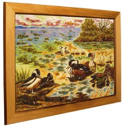 Картина «Дикі качки на озері»