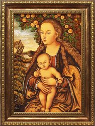 "Madonna and Child under the Apple Tree"