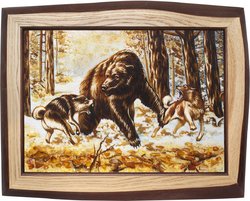 Painting "Bear Hunt"