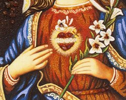 Ікона «Непорочне Серце Пресвятої Діви Марії»