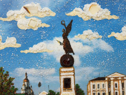 Памятник независимости «Летящая Украина»