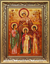 Святі мучениці Віра, Надія, Любов і матір їх Софія Римські