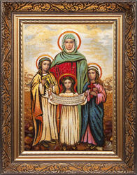 Holy martyrs Faith, Hope, Love and their mother Sophia of Rome