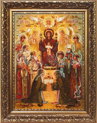 Ікона «Похвала Пресвятої Богородиці» (Київська)