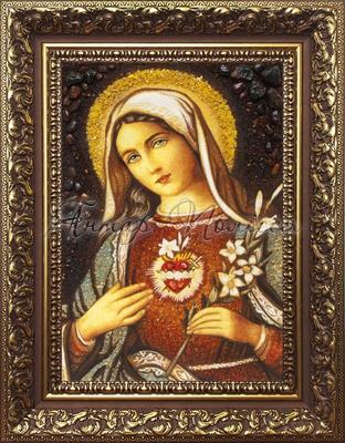 Икона «Непорочное Сердце Пресвятой Девы Марии»