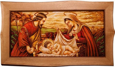 Ікона «Свята Сім’я: Різдво Христове»