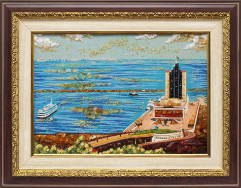 Панно «Морський порт в Одесі»