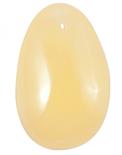 Polished light amber pendant