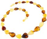 Amber bead necklace Нп-64