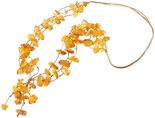Amber bead necklace Нп-15