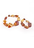 Amber bead necklace Нп-87а