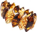 Bracelet made of amber stones “Helen”