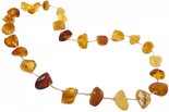 Amber bead necklace Нп-02