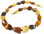 Amber bead necklace Нп-60