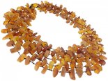 Amber bead necklace Нш-17