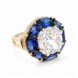 Blue Gemstone Ring