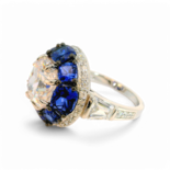 Blue Gemstone Ring
