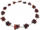 Amber bead necklace Нп-03