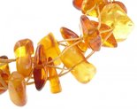 Amber bead necklace Нп-90