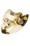 Amber brooch “Petal”