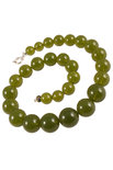 Amber bead necklace NPZ21-001