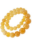 Amber bead necklace NNV5-001