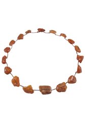 Amber bead necklace Нп-20-203