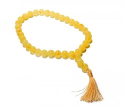 Amber rosary with tassel (Buddhist)