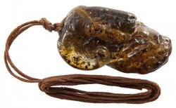 Pendant “Ram” on a wax rope