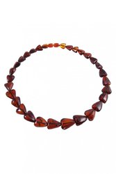 Amber bead necklace Нп-72-207