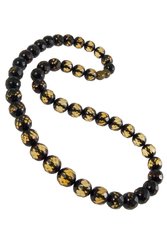 Amber bead necklace NPGT801