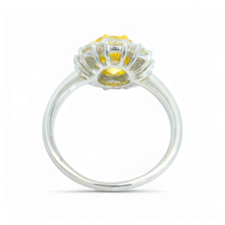 Yellow Gemstone Ring
