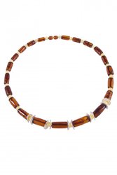 Amber bead necklace NР900