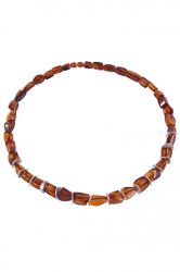 Amber bead necklace NР903