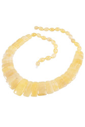 Amber bead necklace NP182-001