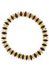 Amber bracelet "Bee"