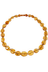 Amber bead necklace Нп-83