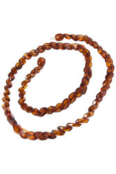 Amber bead necklace NP104