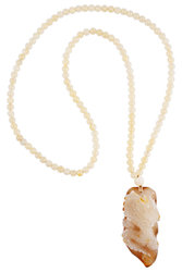 Amber bead necklace SUV000731-015