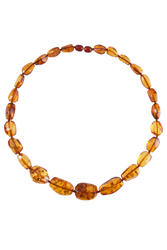 Amber beads "Armanda"