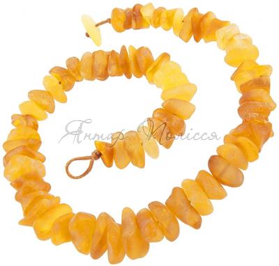 Amber beads for children Нш-01