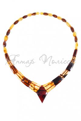 Amber bead necklace Нп-67-228