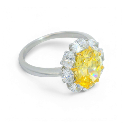 Yellow Gemstone Ring