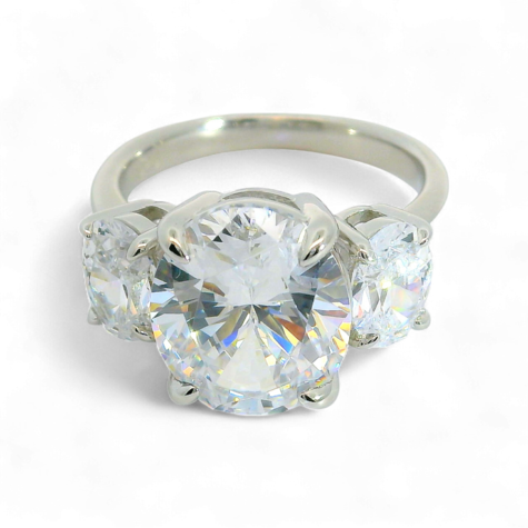 Three-Stone Engagement Ring