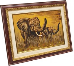 Панно «Слони»