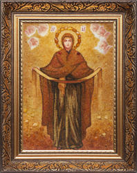 Icon "Protection of the Blessed Virgin Mary"