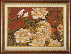 Panel “Flowers and Birds” (Ancient Chinese Guohua graphics)