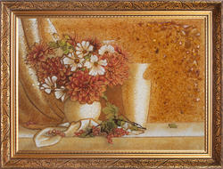 Panel “Vase with flowers”